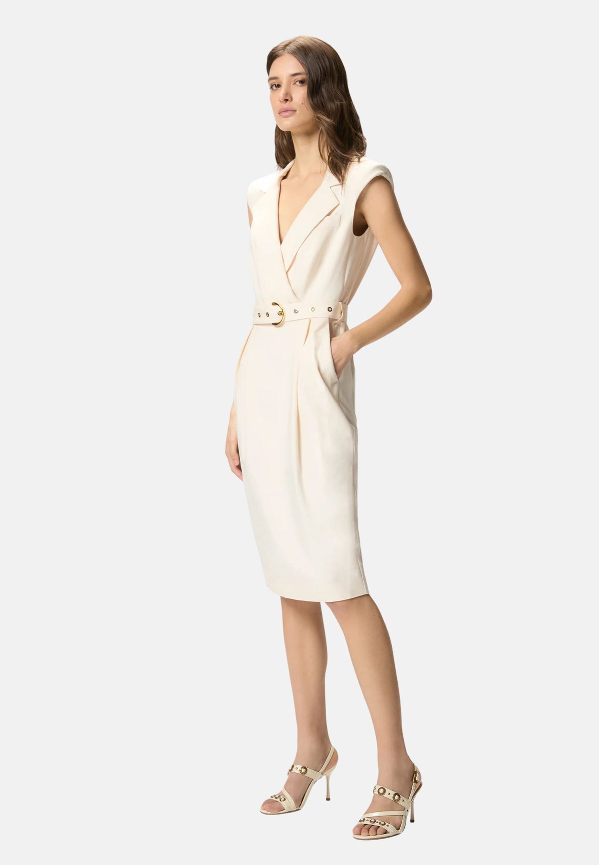AMADINE ABITO FRISOTTINO - WHITE