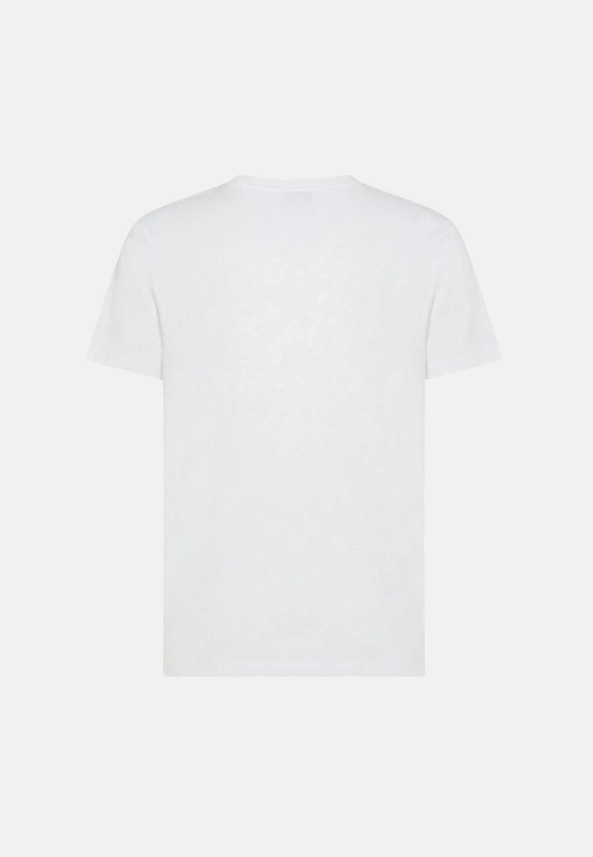 T-SHIRT JERSEY MERCERIZED S/S - bianco