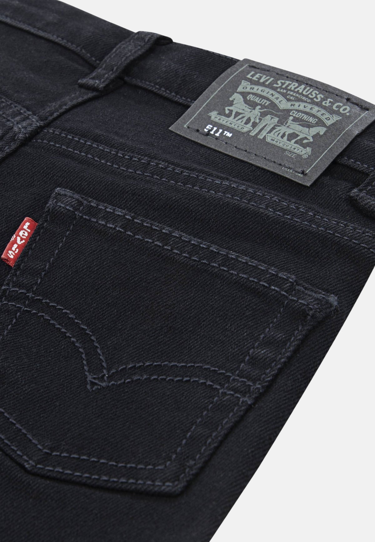 LVB 511 SLIM NON PERFORMANCE - BLACK STRETCH