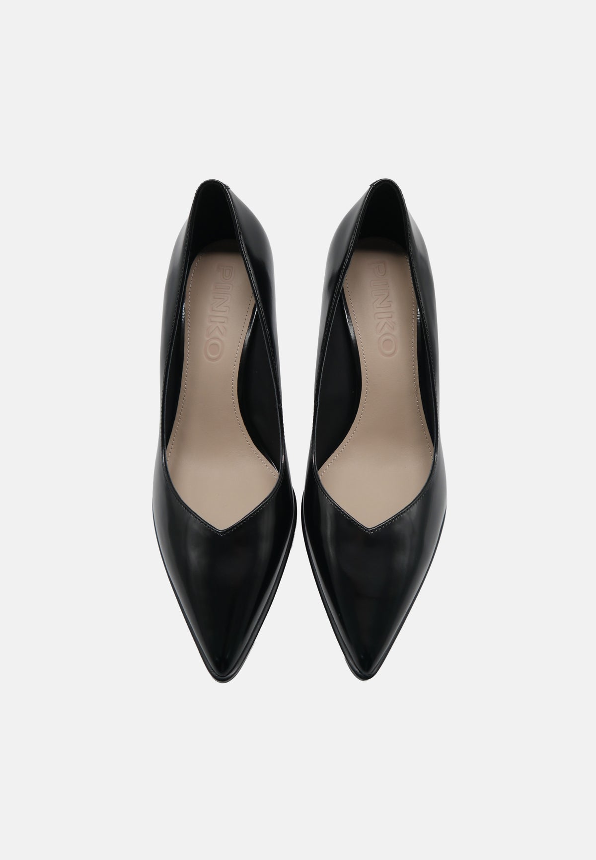 LADY 11-DECOLLETE CALF LEATHER - BLACK