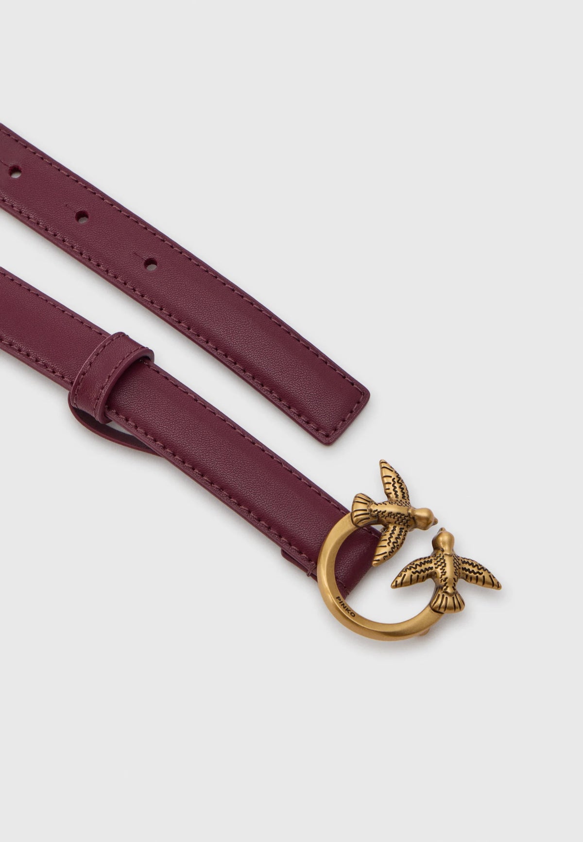 LOVE BERRY H2 BELT. LOW VITELLO SETA - RIBES INTENSO