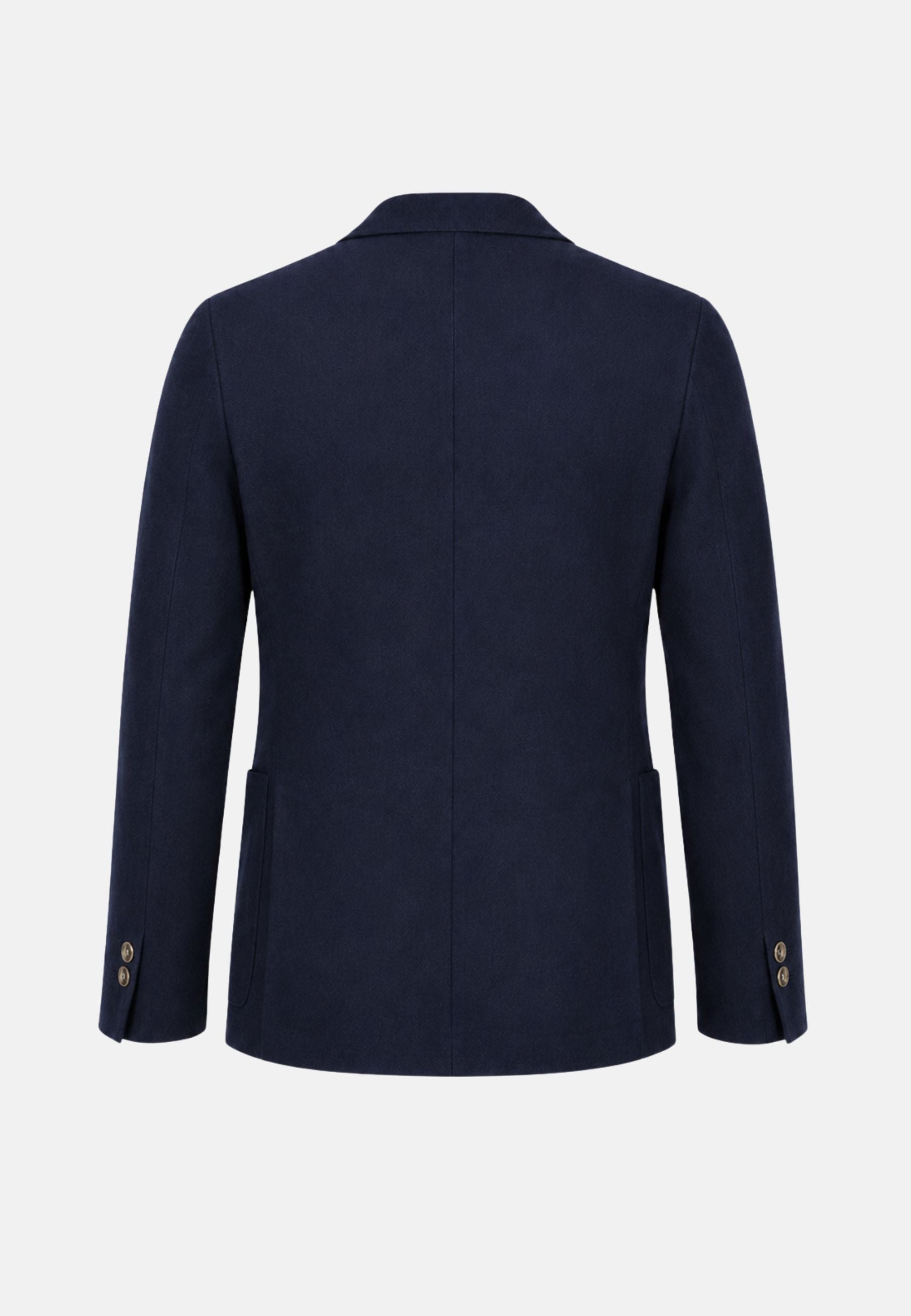 GIACCA MONOPETTO - blu