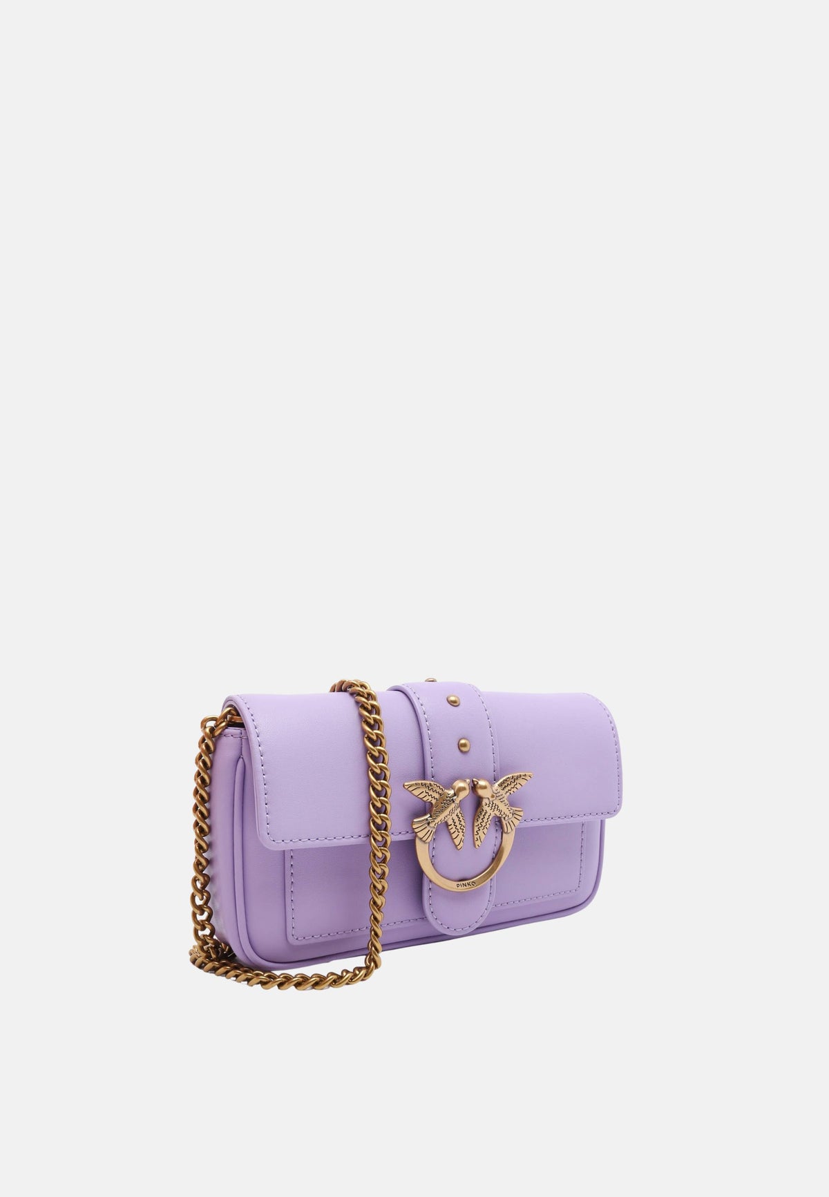 LOVE ONE POCKET C VITELLO SETA - LILLA-ANTIQUE