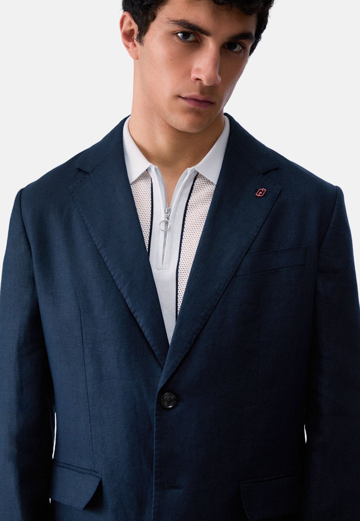 GIACCA BLAZER LINO - NIGHT