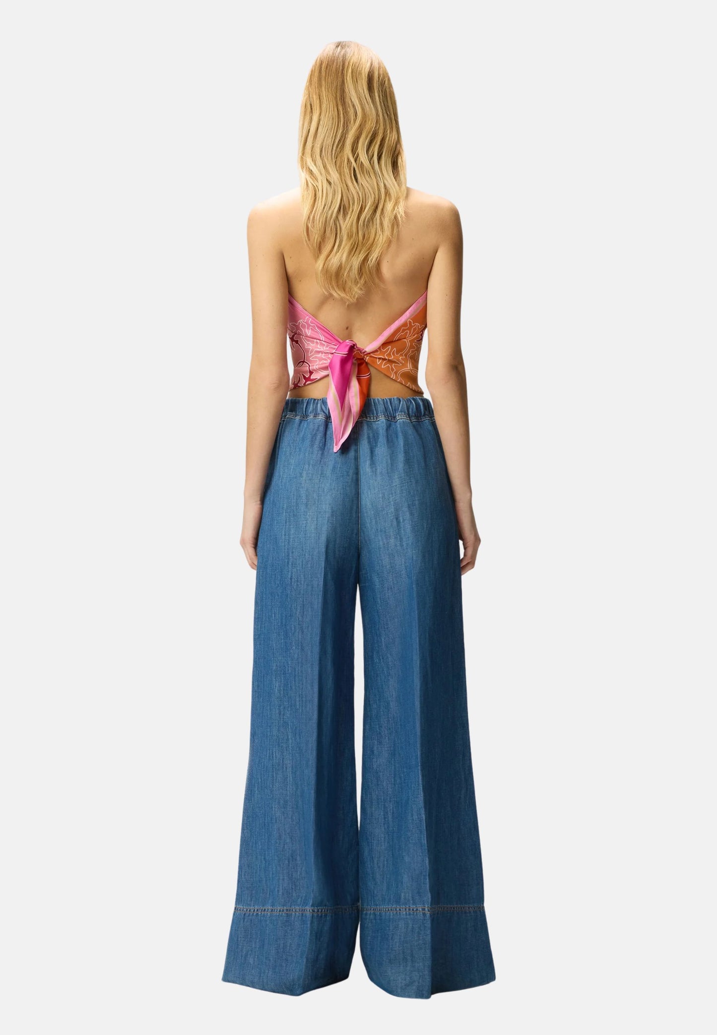 SPIAGGIA PANTALONE LIGHT DENIM - LAVAGGIO MEDIO