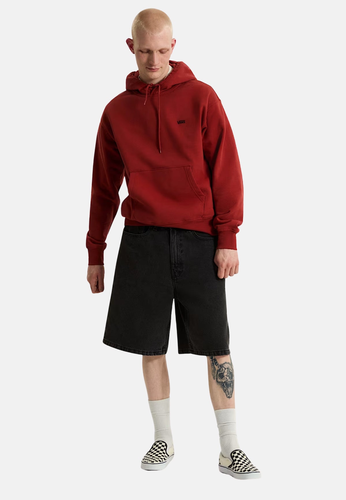 LEFT CHEST IL PULLOVER - POPPY EMBER