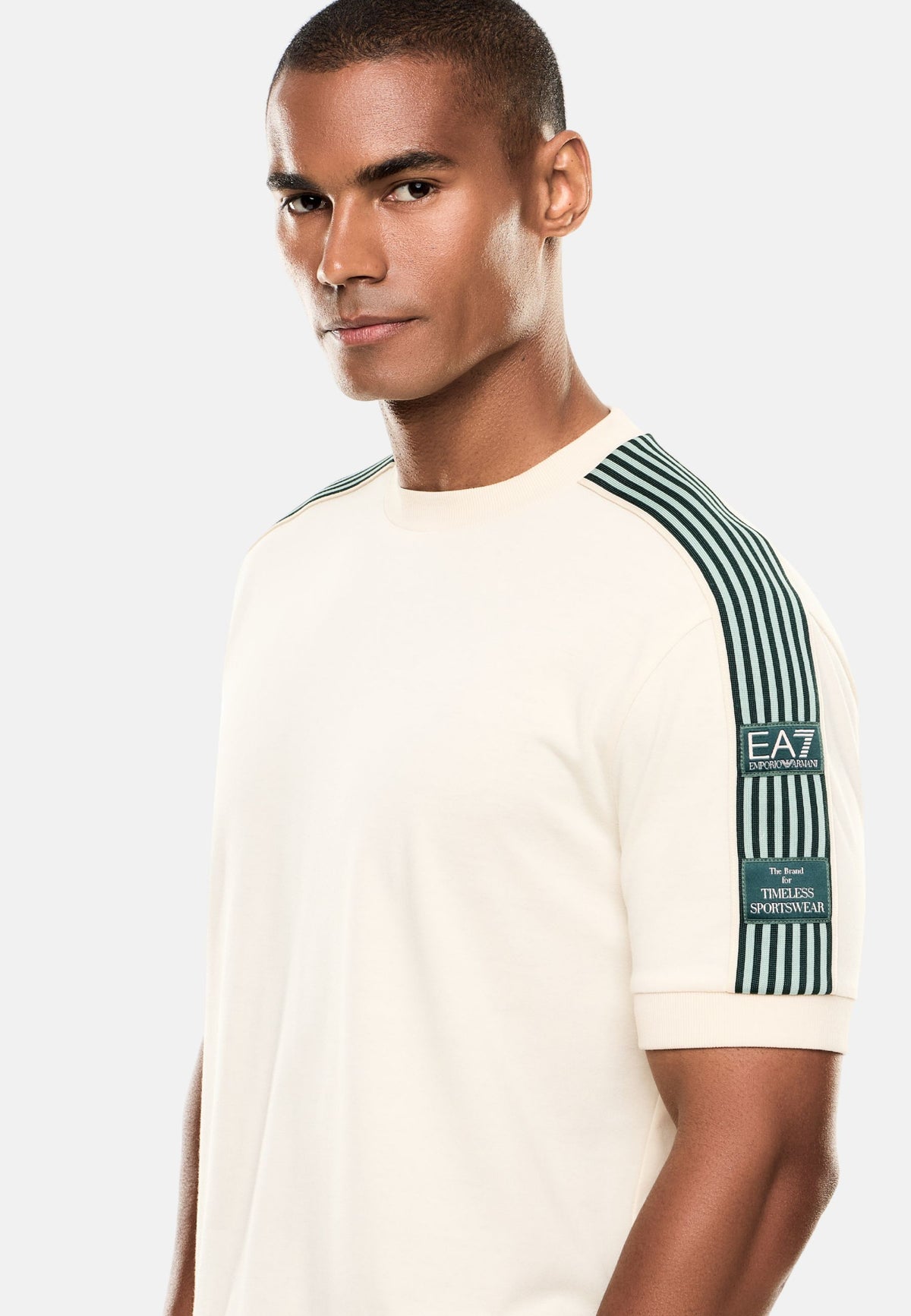 MAN JERSEY T-SHIRT - FOG