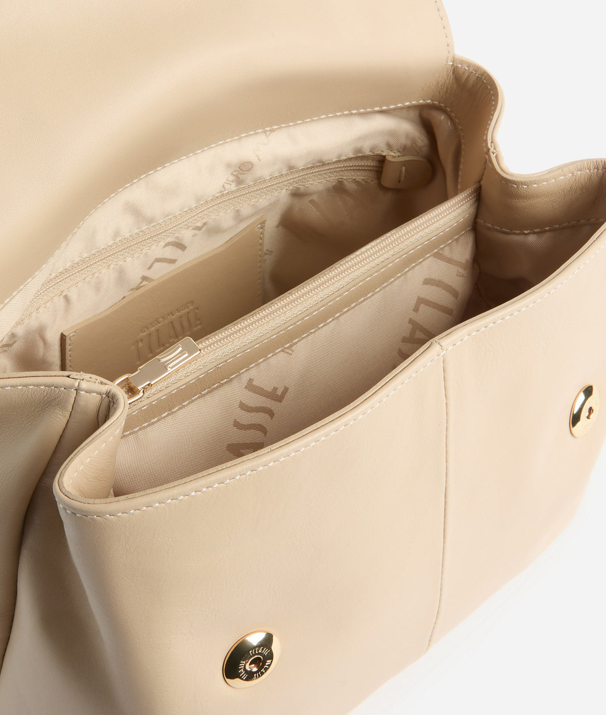 BORSA A MANO C/TRACOLLA - IVORY