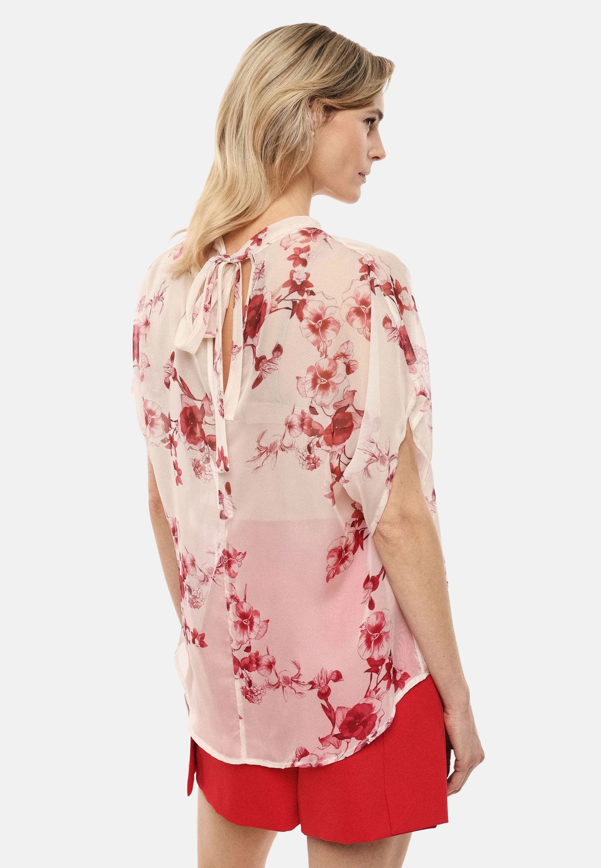BLUSA - LATTE/AMARANTO