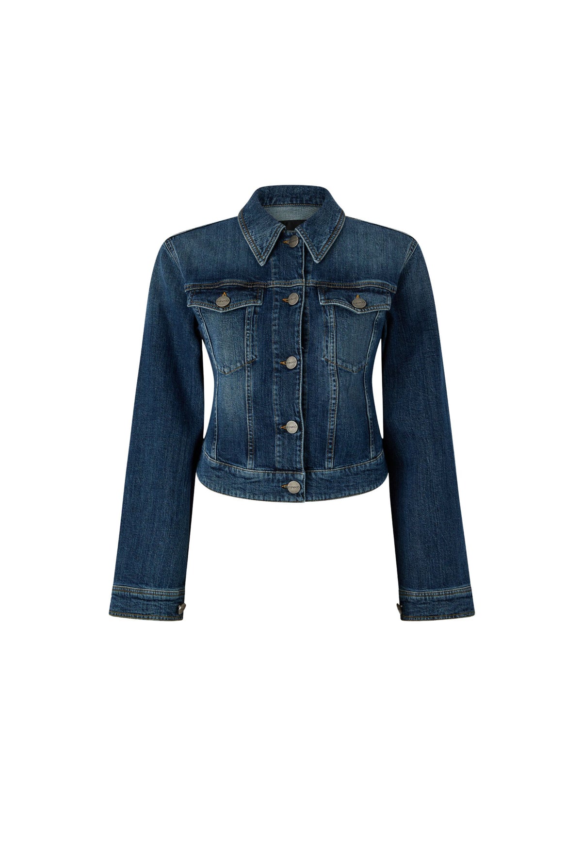 GANIMEDE GIUBBINO. BLUE SHADOW DENIM - LAVAGGIO V