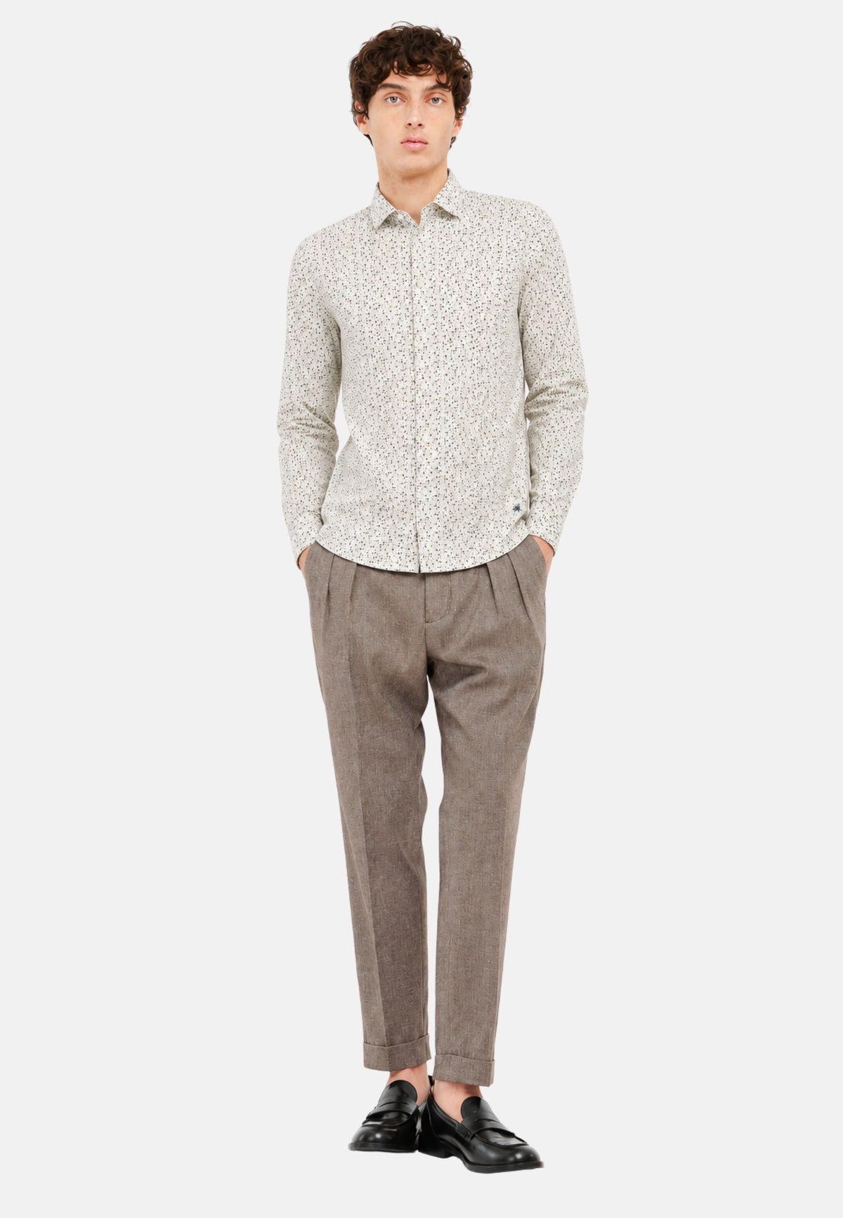 CAMICIA - FANTASIA BEIGE