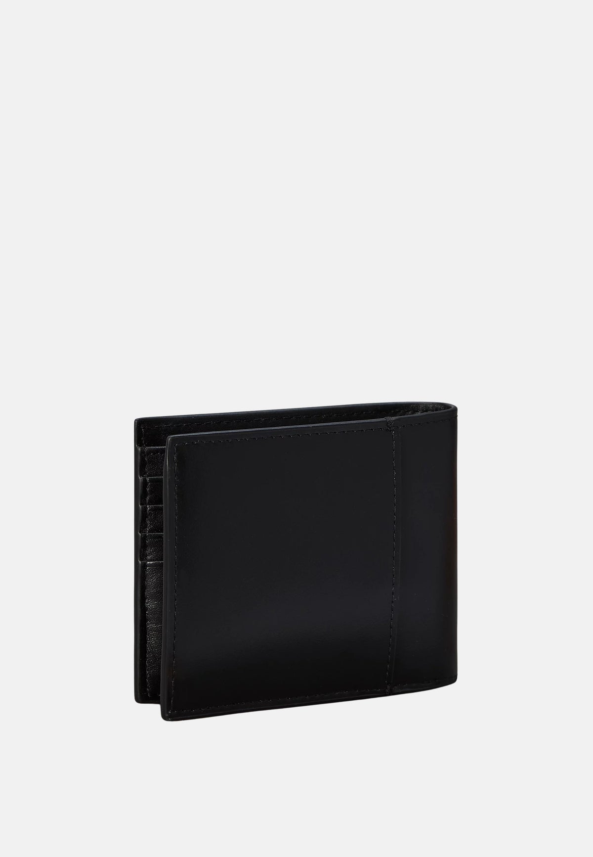REFINED EMBLEM MIX BILLFOLD - BLACK