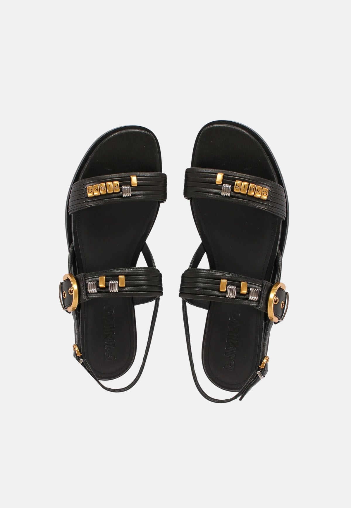 MILLY 08 SANDAL NAPPA - BLACK
