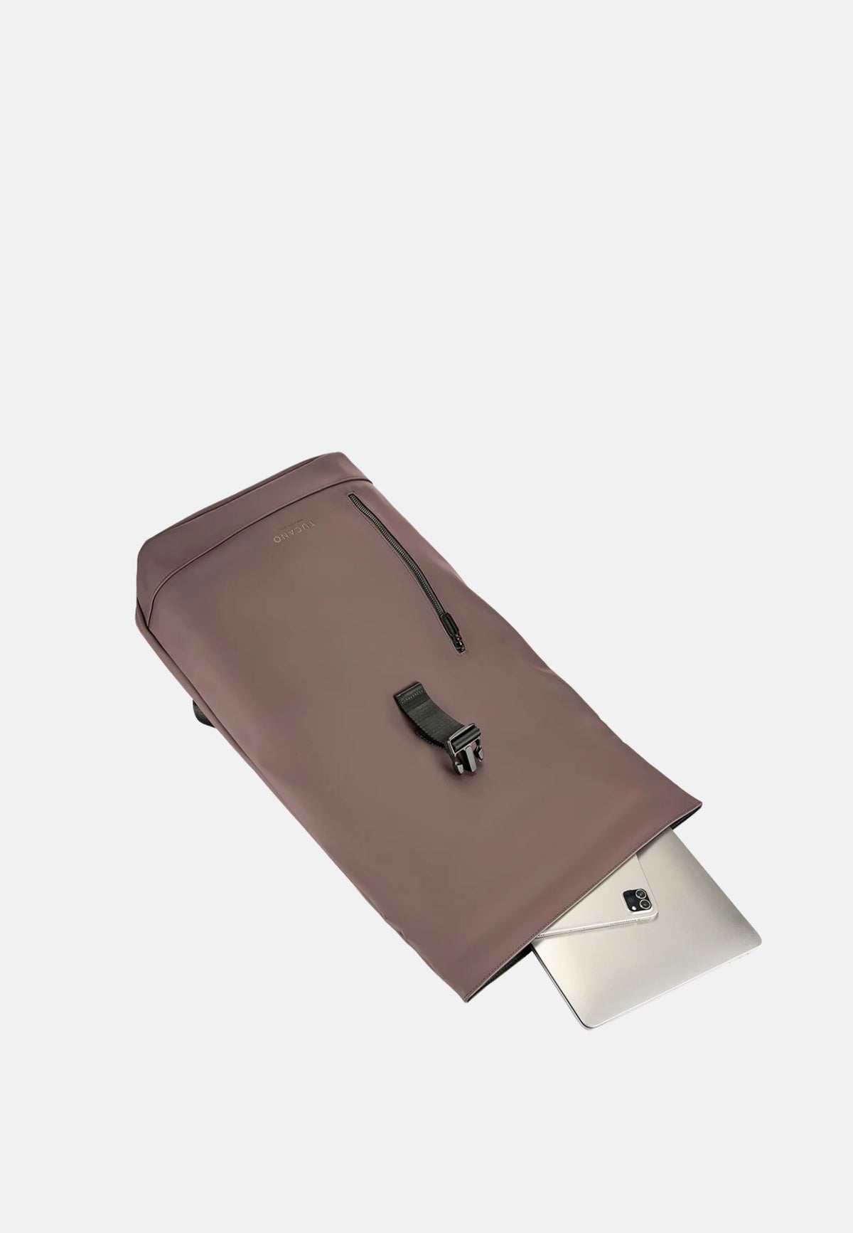 GOMMO ZAINO ROLLTOP2 14" - Marrone