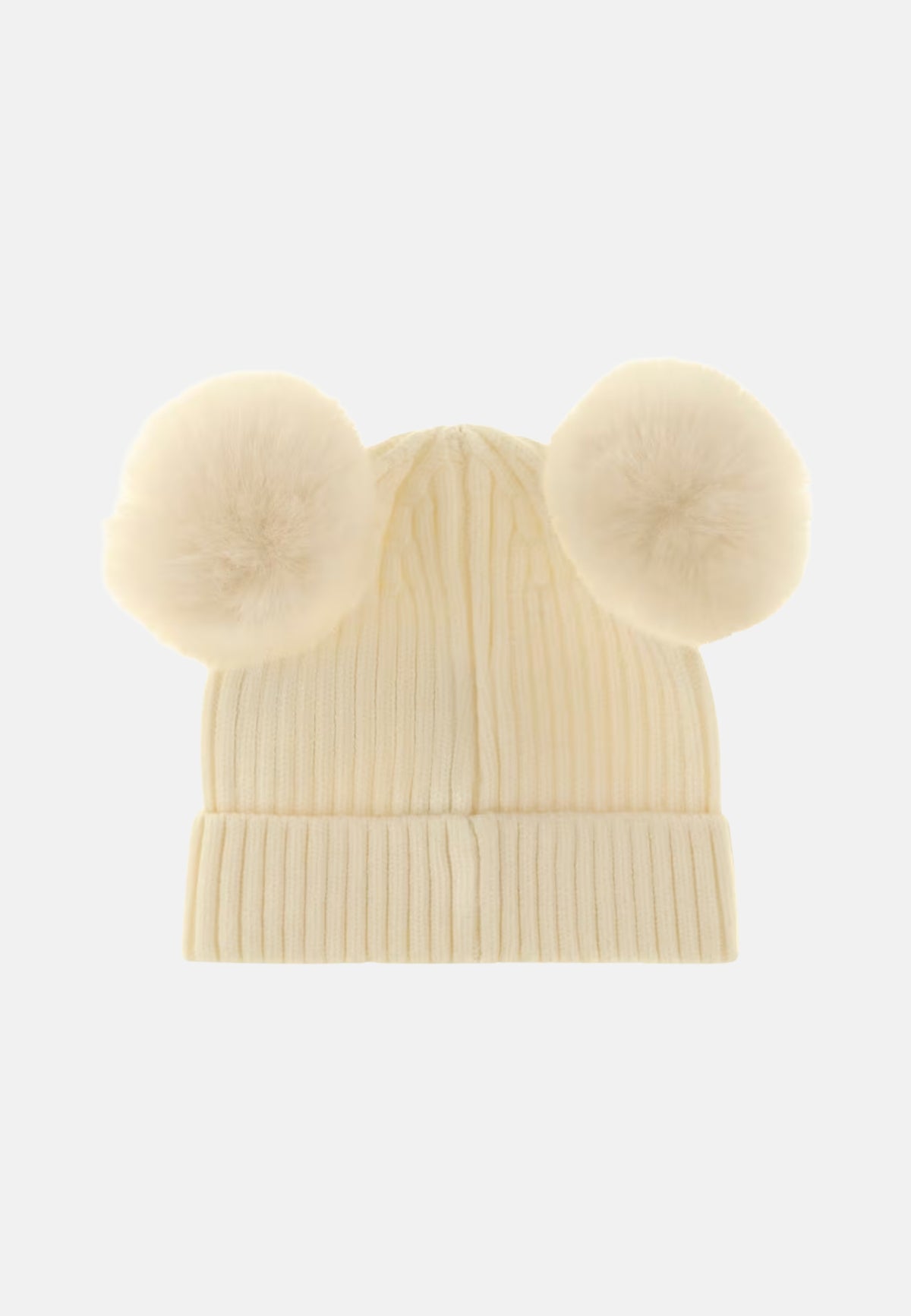 BEANIE HAT - CREAM WHITE