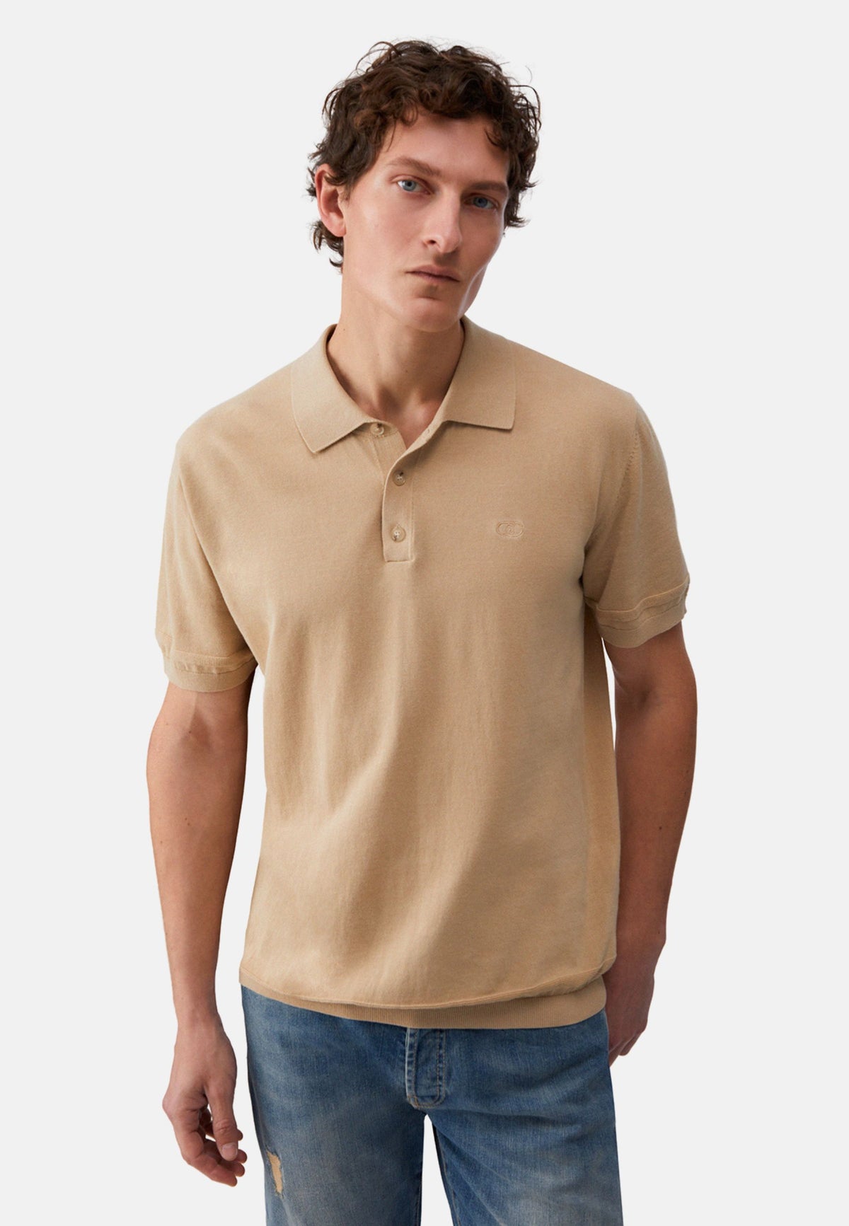 POLO POLOCREPE - WHITE PEPPER