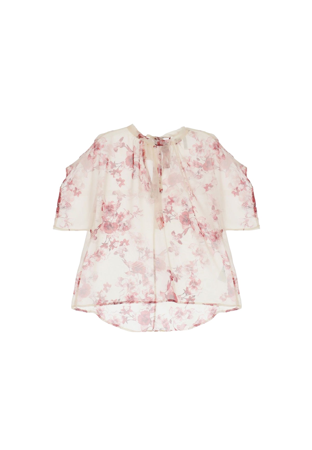 BLUSA - LATTE/AMARANTO