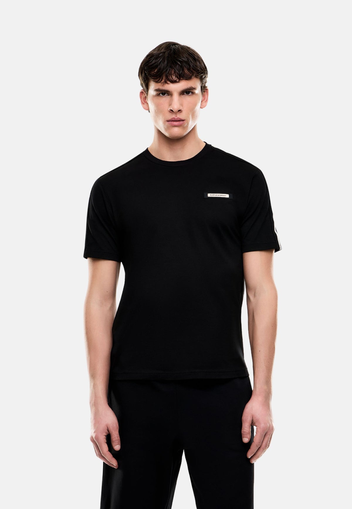 MAN JERSEY T-SHIRT - BLACK