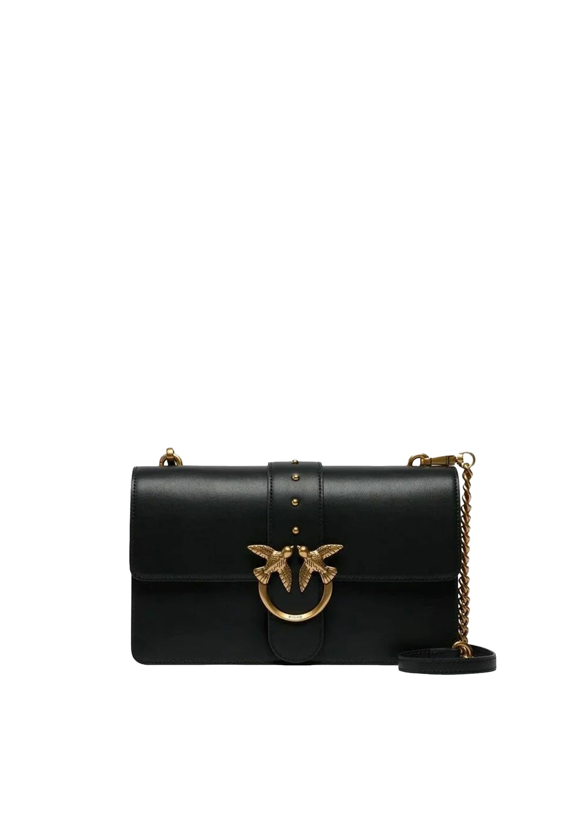 LOVE ONE POCKET C VITELLO SETA - BLACK