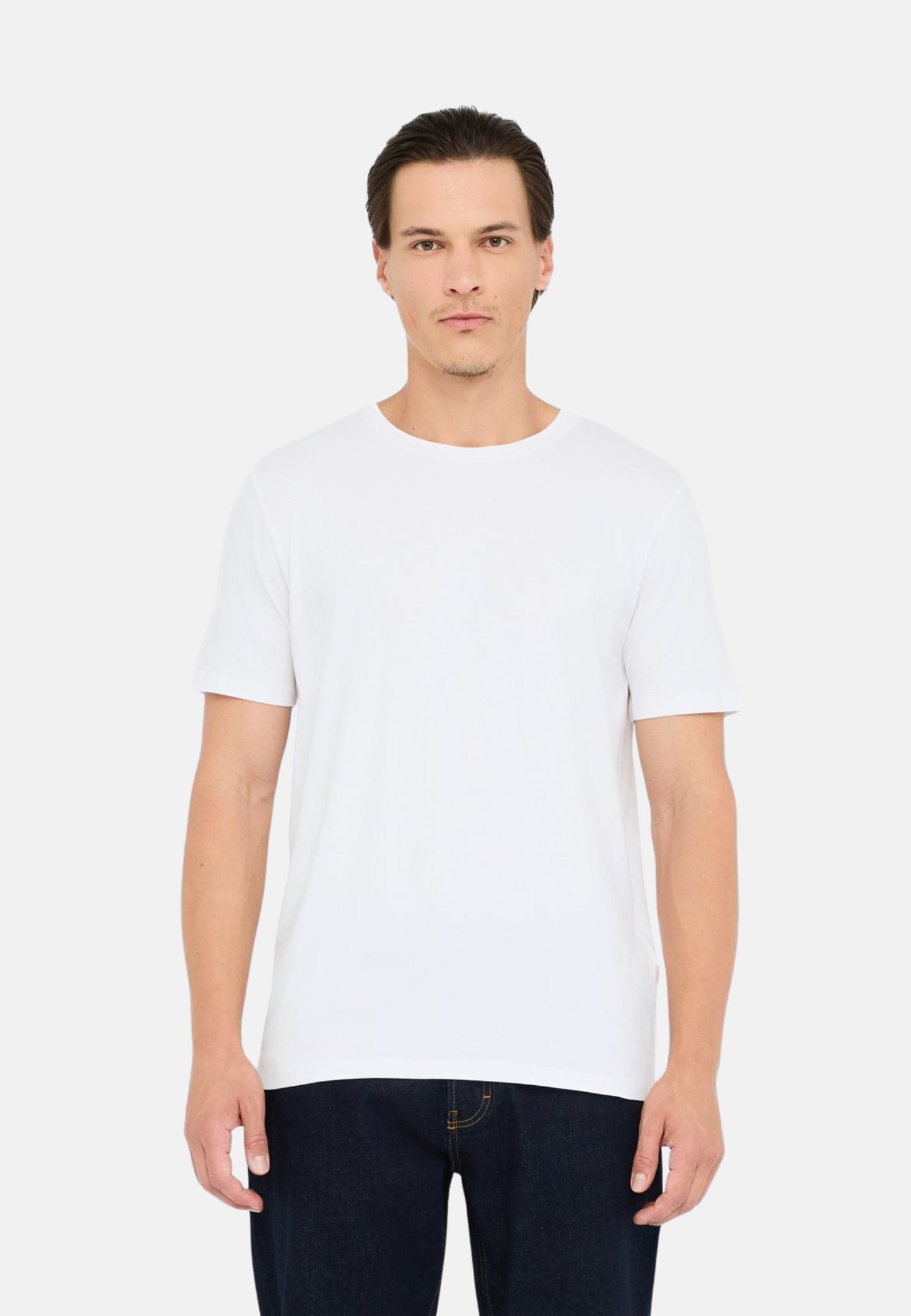 T-SHIRT BASICCONTRA - bianco