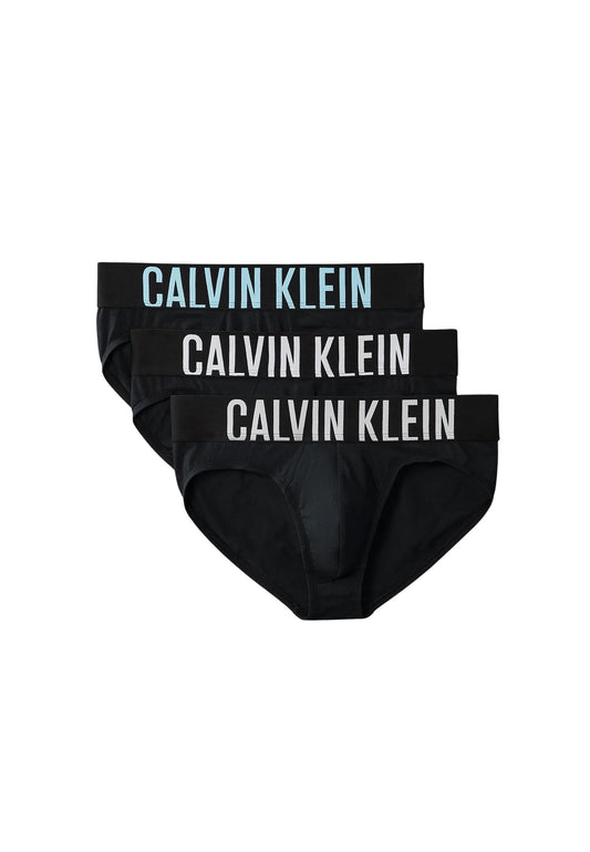 HIP BRIEF 3 PK - BLACK W/HARBOR MIST LOGO/BLACK W