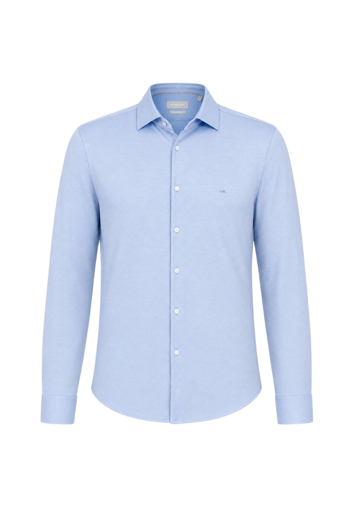 JAPANESE PERFORM KNIT SLIM SHIRT - LIGHT BLUE