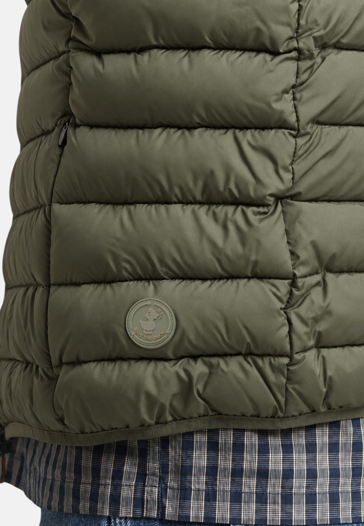 RHUS GILET - SNAKE GREEN
