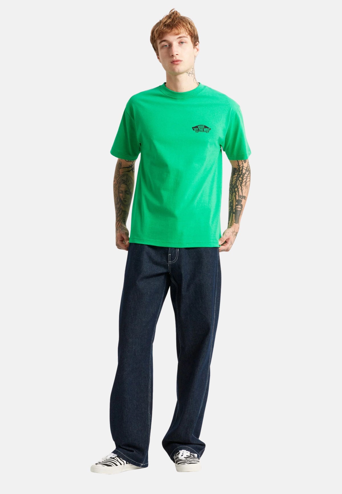 DOUBLE STANDARD SS TEE - VIVID VERDANT