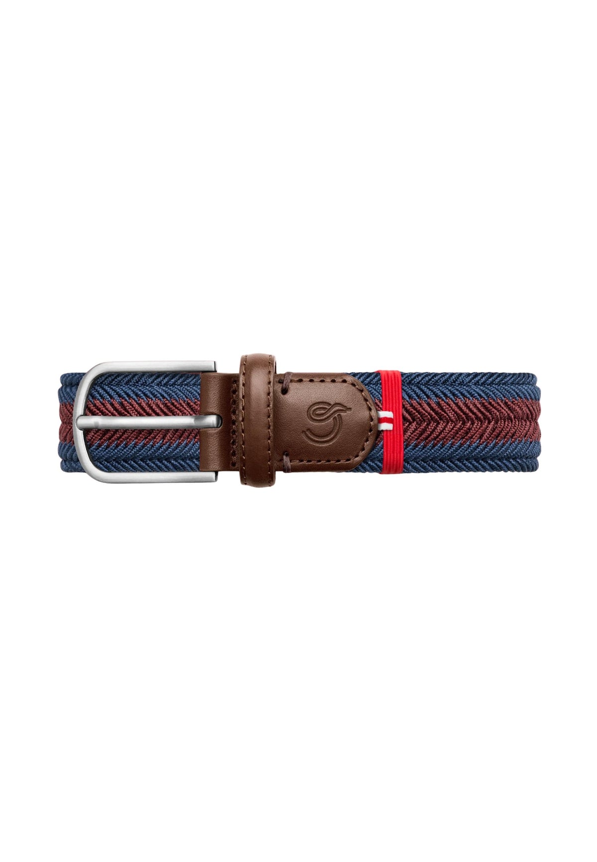 YORK CHEVRON CINTURA - CLUB BLUE E BURGUNDY