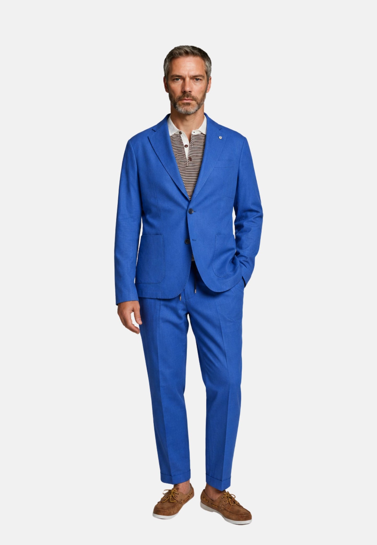 ABITO MONOPETTO+TASCHE A TOPPA - blu