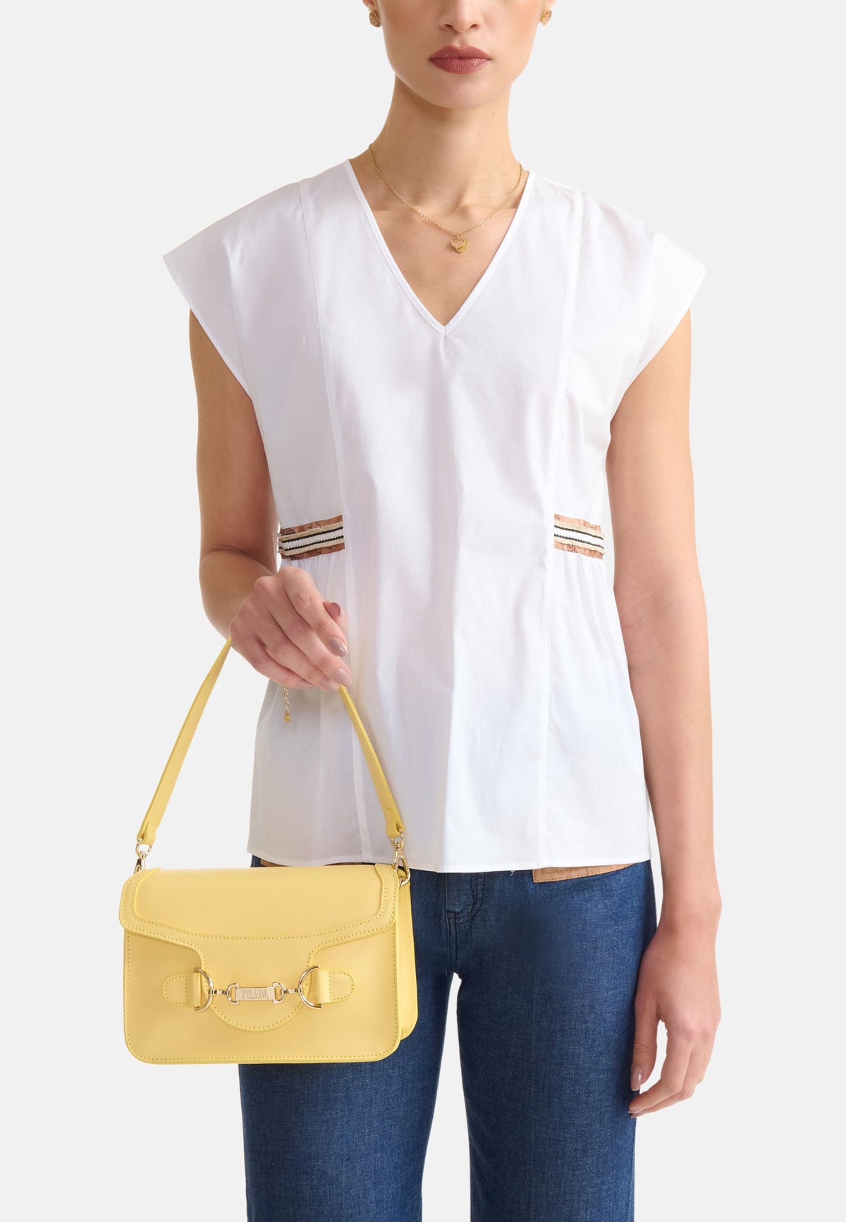 shoulder bag - PASTEL YELLOW