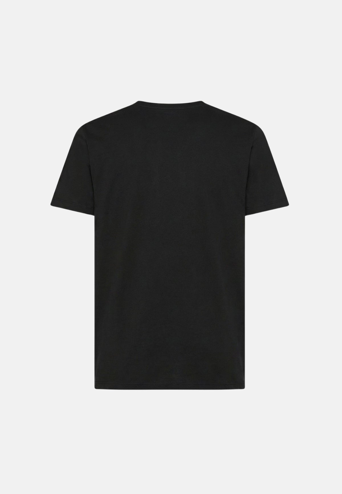 T-SHIRT JERSEY MERCERIZED S/S - nero