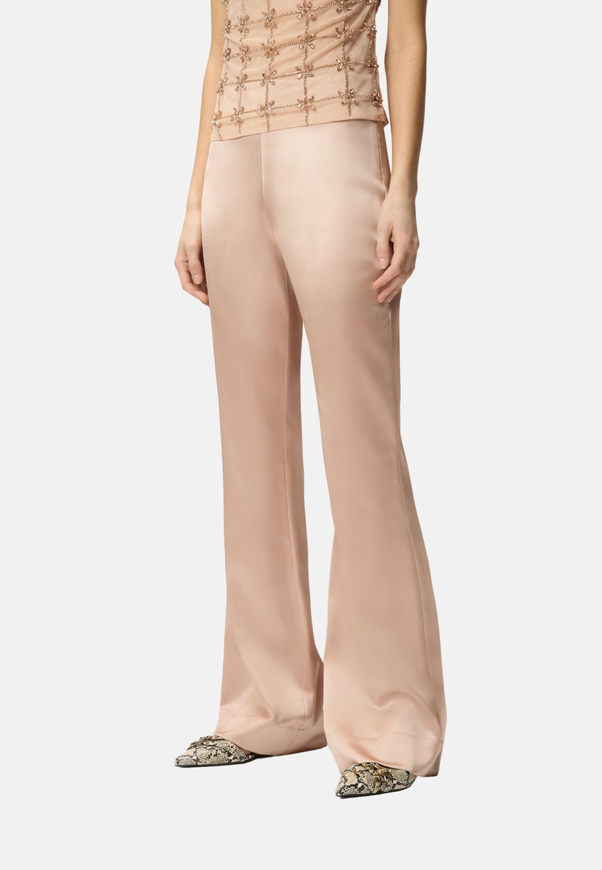 PINOLO PANTALONE SATIN - BEIGE