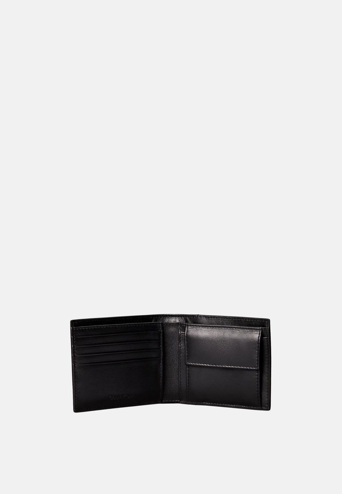 RAISED BILLFOLD W/COIN - NERO