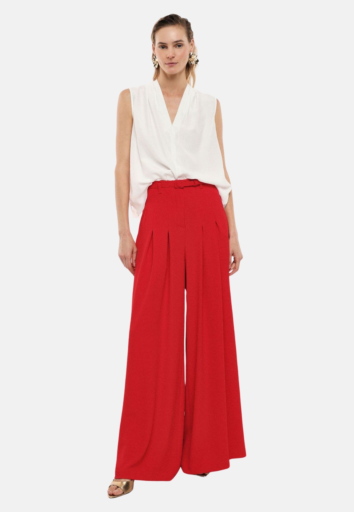 PANTALONE - Rosso