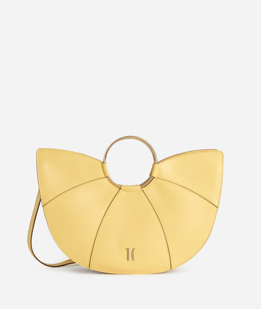 BORSA A MANO C/TRACOLLA - PASTEL YELLOW