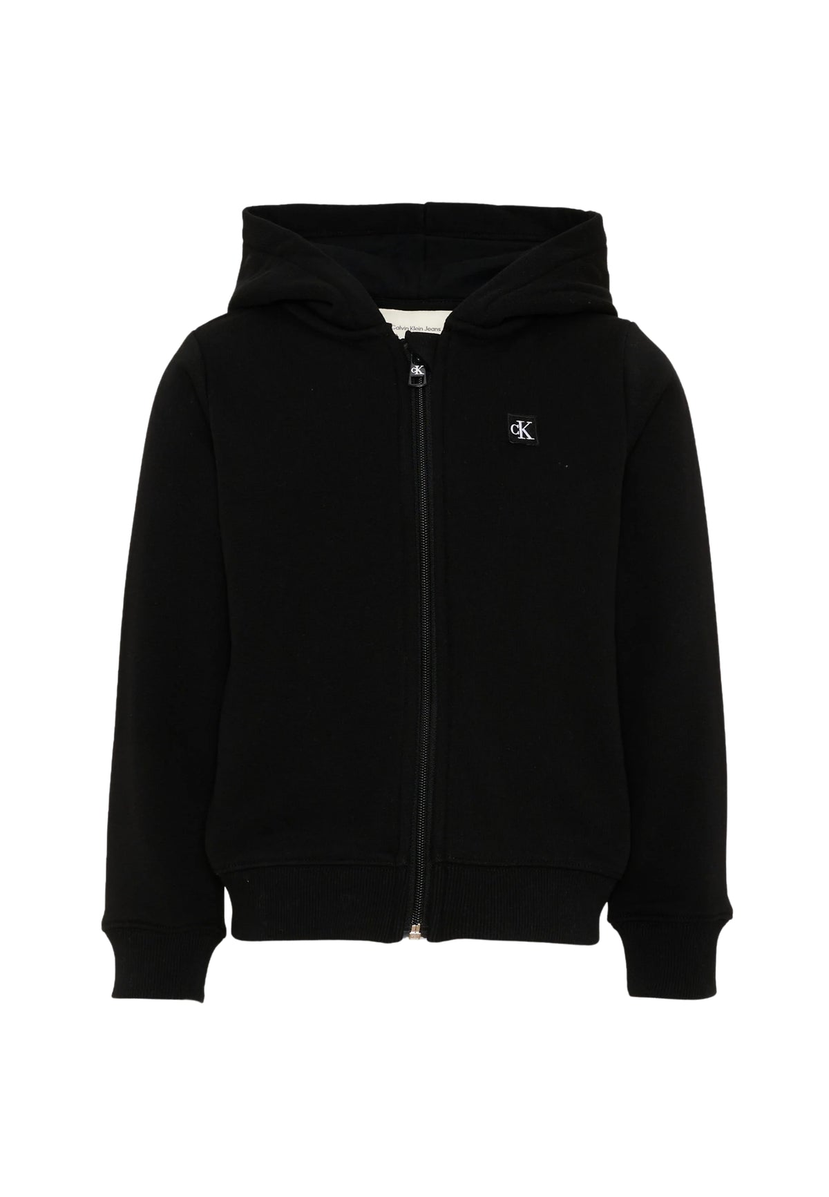 MINI BADGE ZIP THROUGH - PVH BLACK
