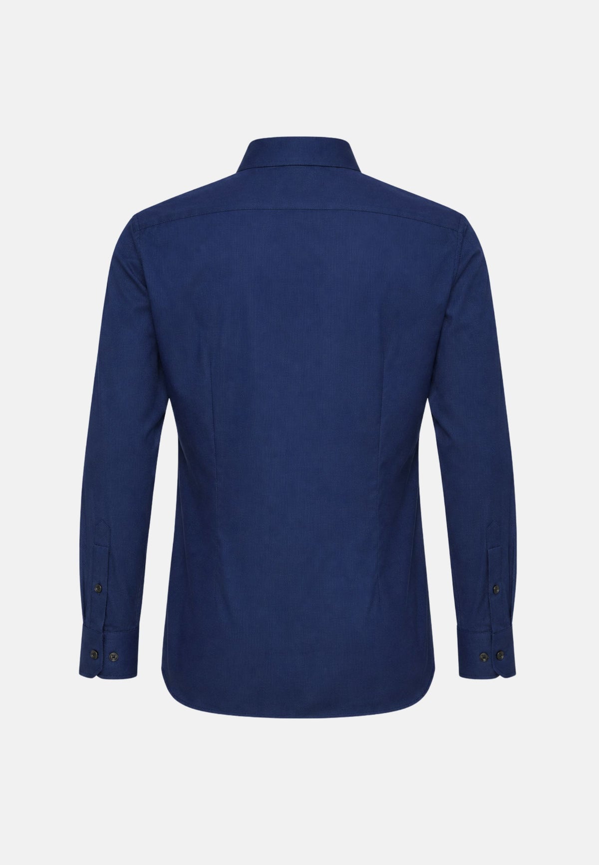 DOBBY ENGINEERD MODERN FIT SHIRT - ESTATE BLUE