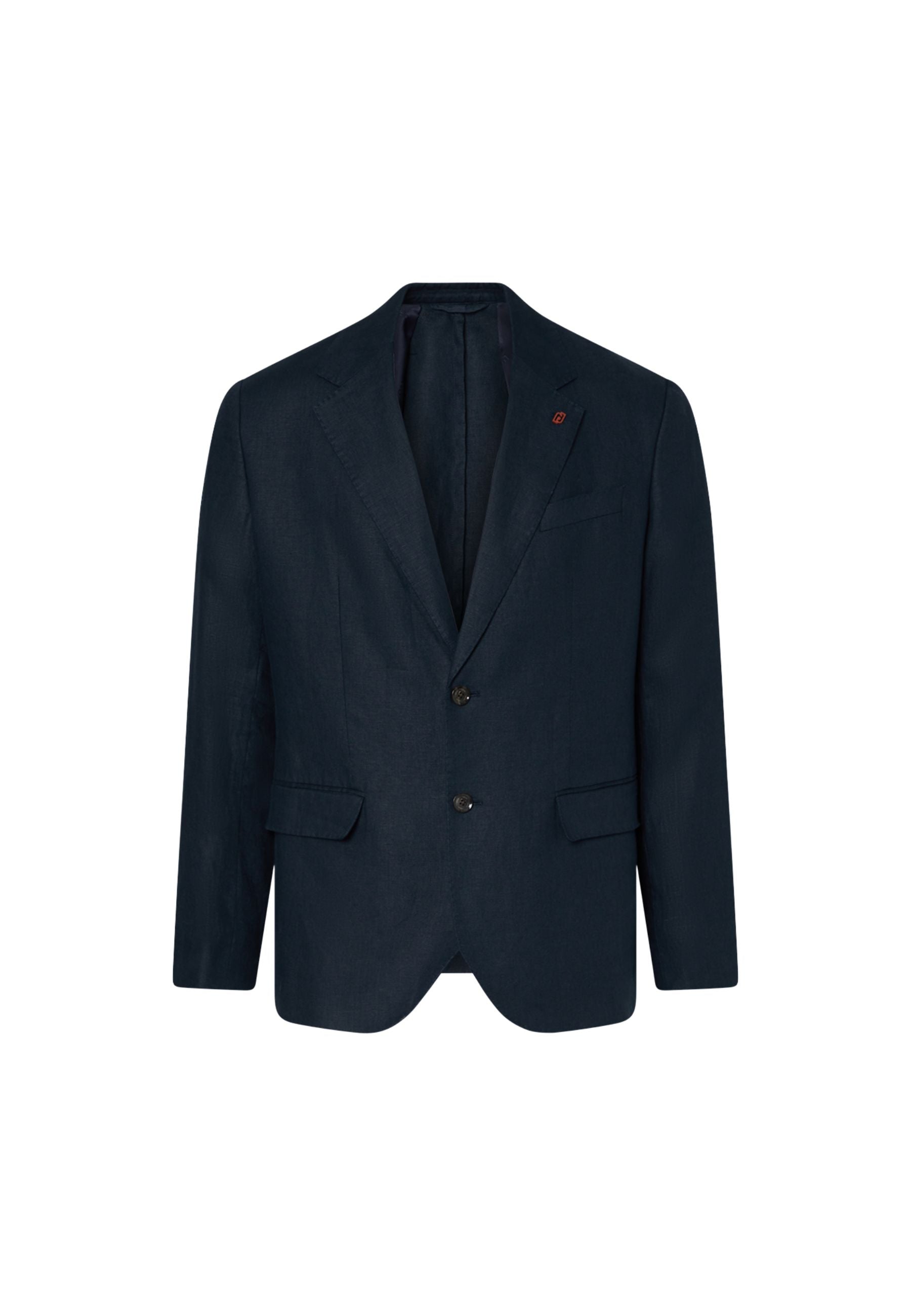 GIACCA BLAZER LINO - blu