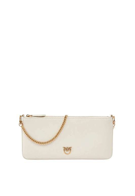 HORIZONTAL FLAT VITELLO SETA - WHITE