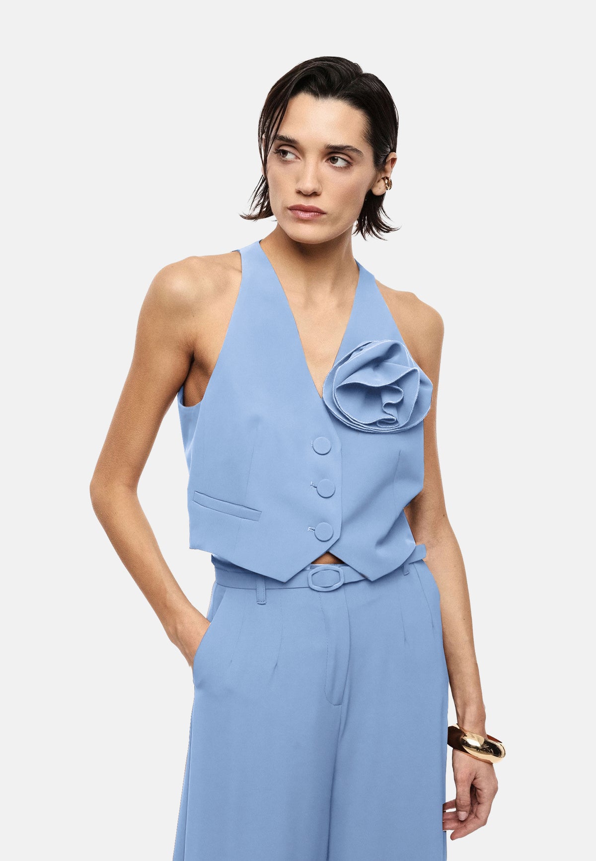 GILET - CERULEO