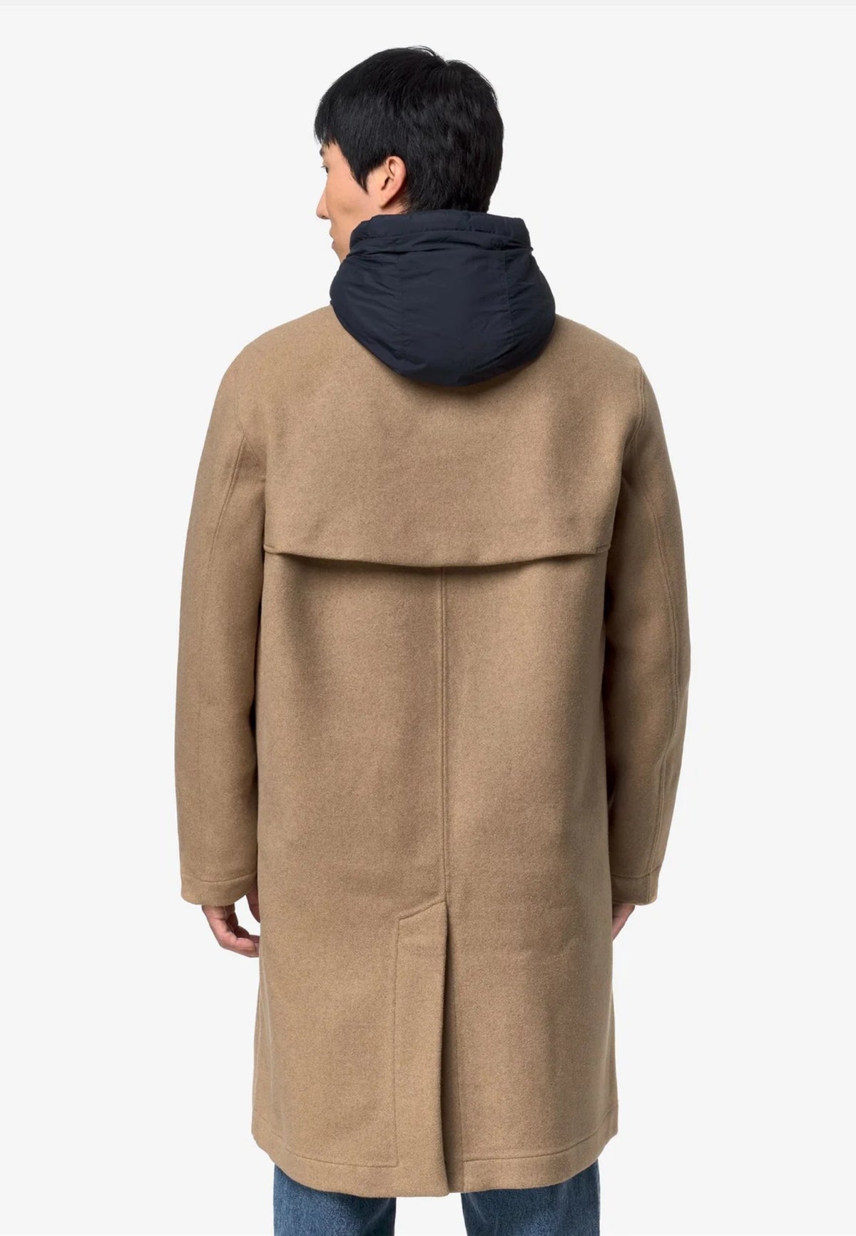 POIROL WOOL NYLON - BEIGE KHAKI - BLUE D
