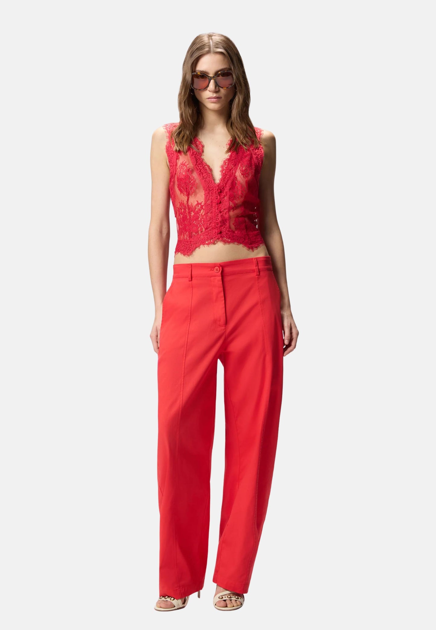 GRAZIOSO GILET PATCH PIZZI VALENCIENNE - RED