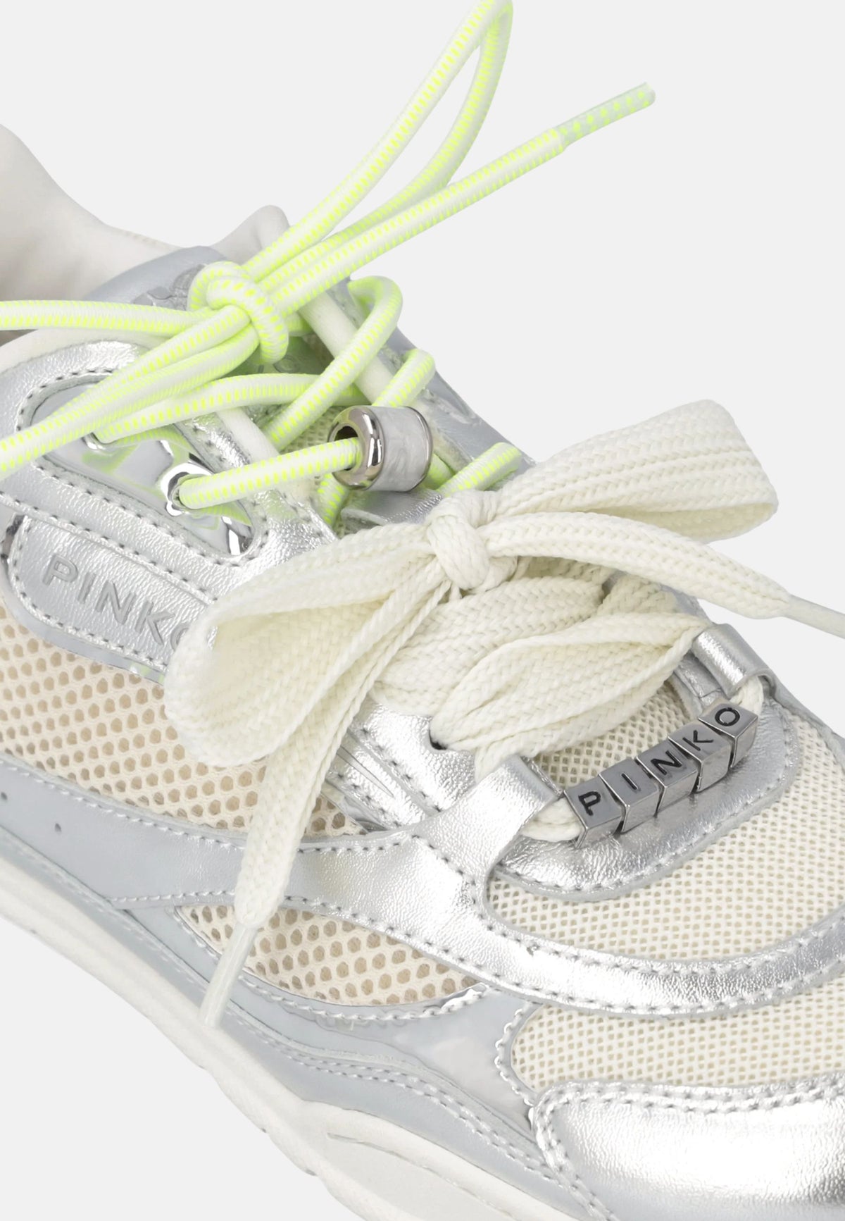 YULIA 01 SNEAKER - MESH SILVER