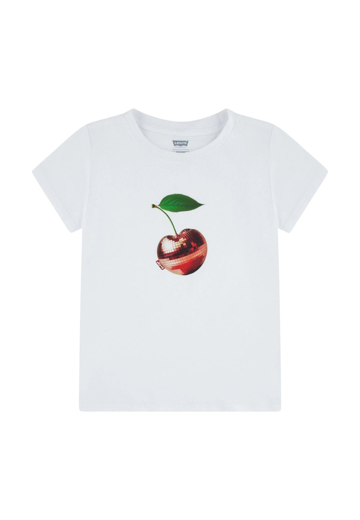 LVG DISCO CERRY SS TEE - BRIGHT WHITE