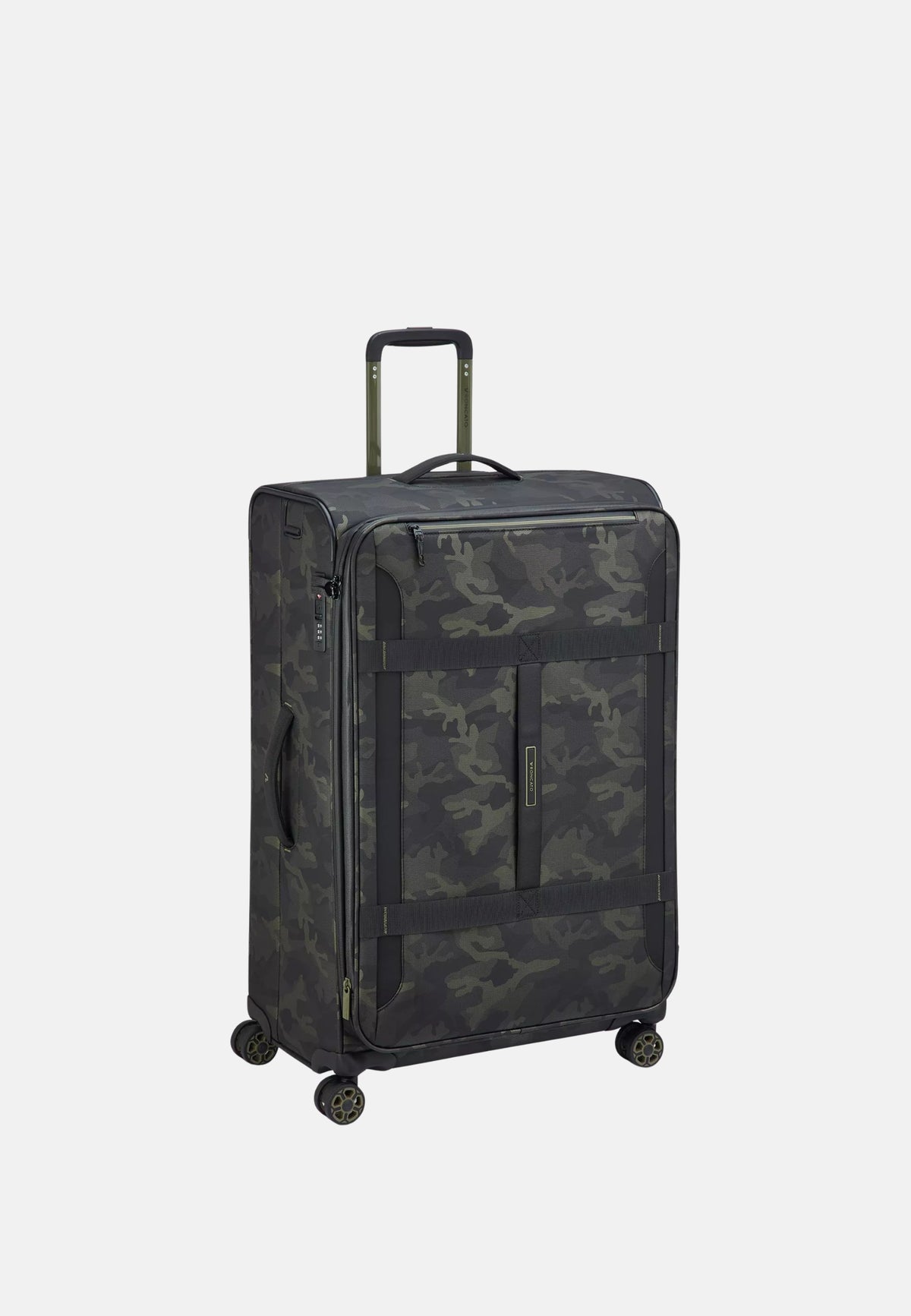 TROLLEY GRANDE 4R 78X48X31/36 EXP. NORWAY - VERDE MILITARE