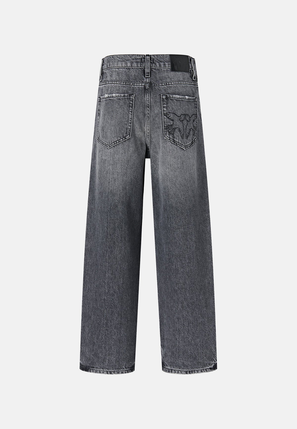 ESTELLE EGG. MOONLIGHT GRAY DENIM - LAVAGGIO D