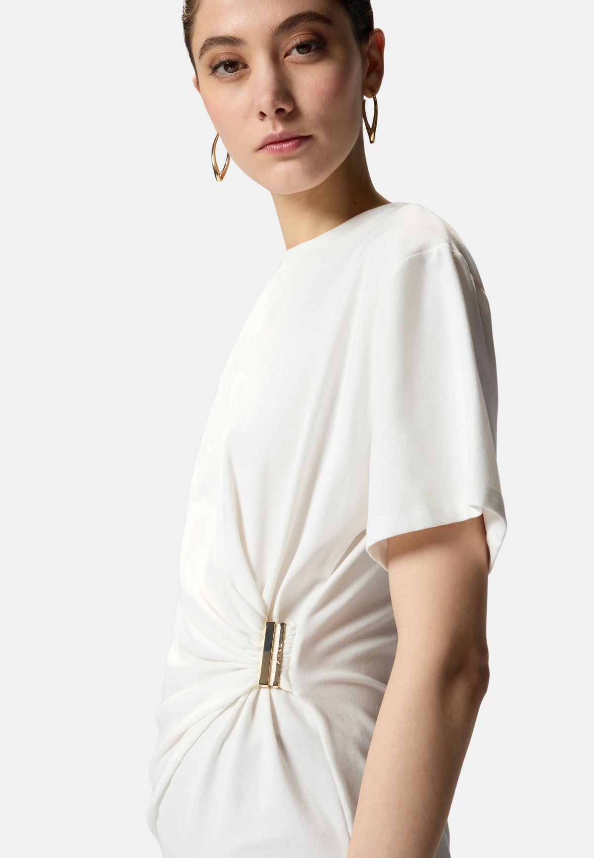 MARY MAGLIA JERSEY COTONE STRETCH - WHITE