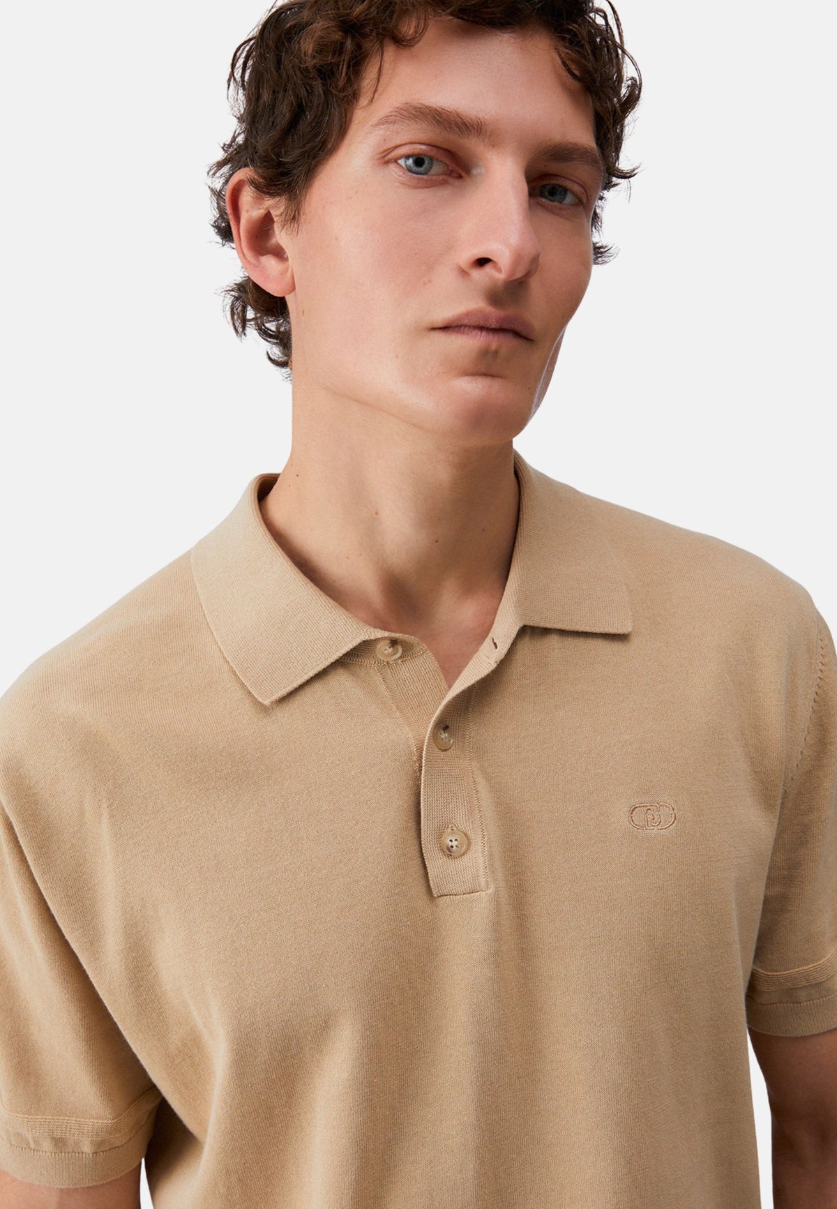 POLO POLOCREPE - WHITE PEPPER