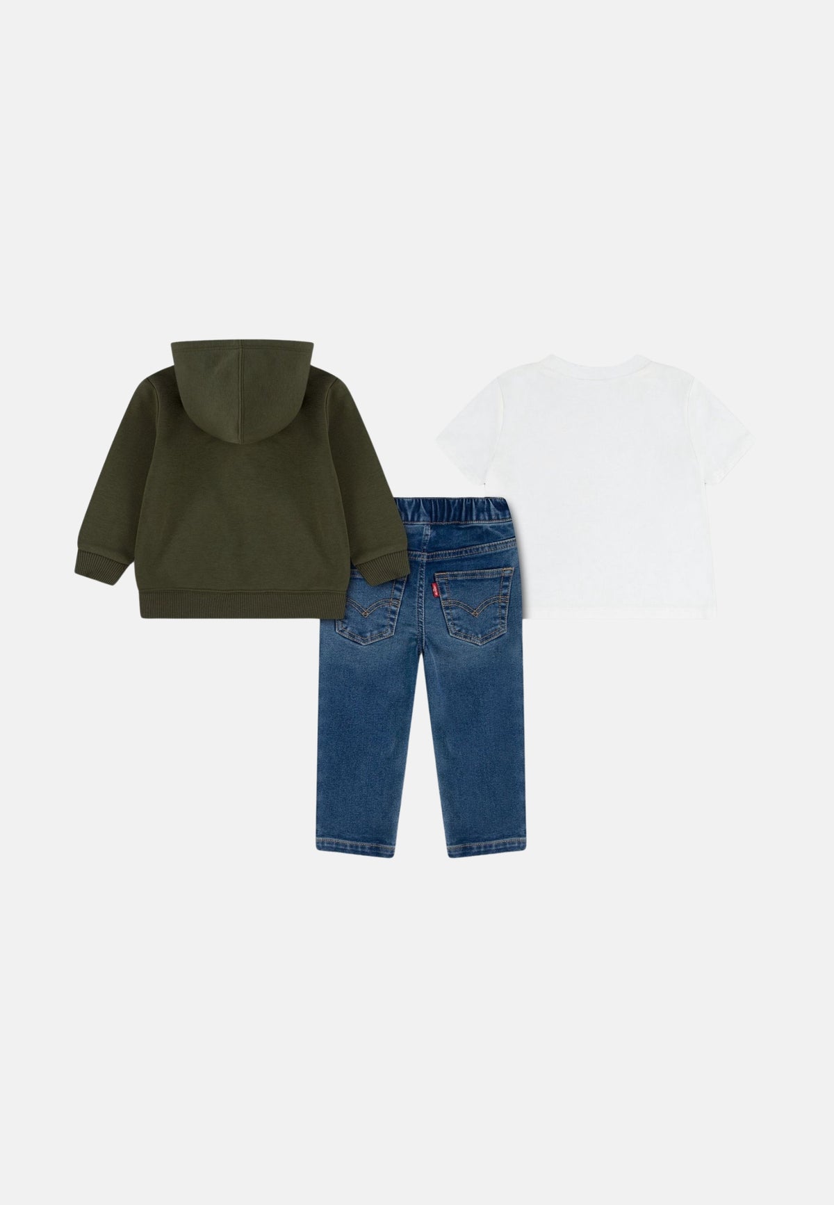 LVB 3PC FZ HOODIE SET - OLIVE NIGHT